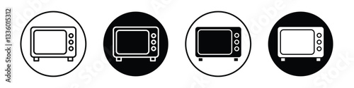 Tv retro vectors icons graphics pack
