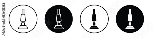 Vacuum cleaner vectors icons graphics pack