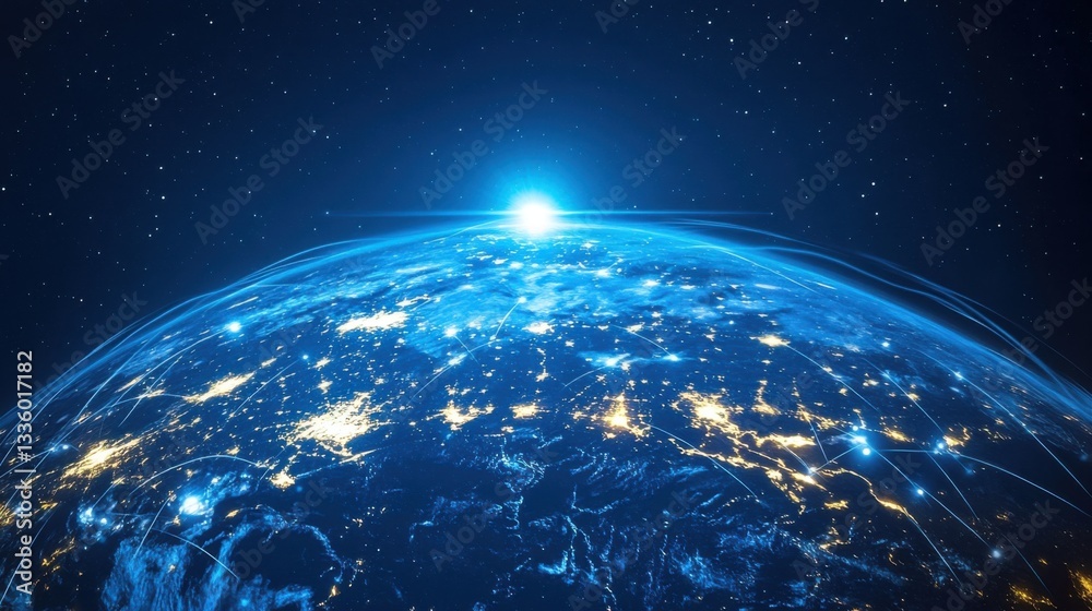 Obraz premium Virtual networking events are connecting professionals globally.