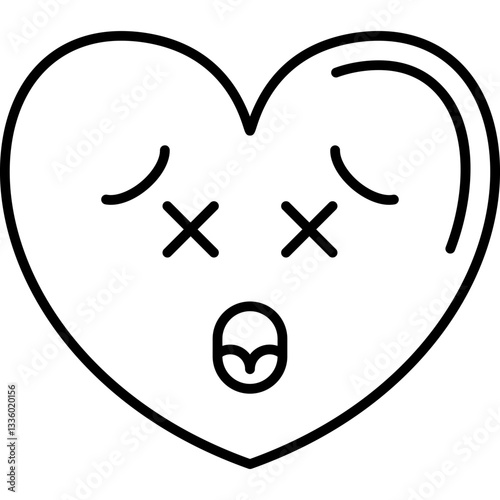 Astonished Heart Icon