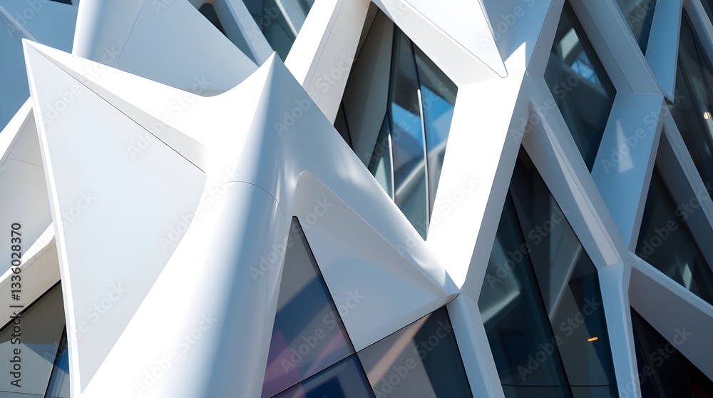 Fototapeta premium modern building facade