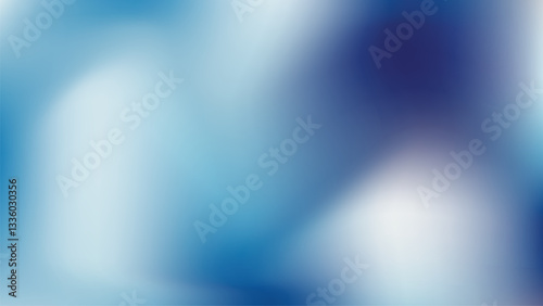 Blue White Soft Gradient