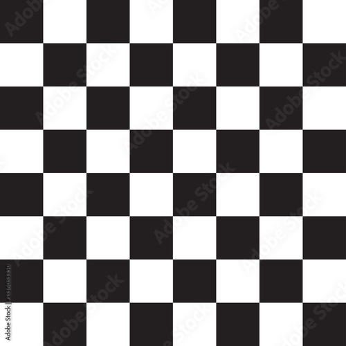 Chess board design seamless pattern