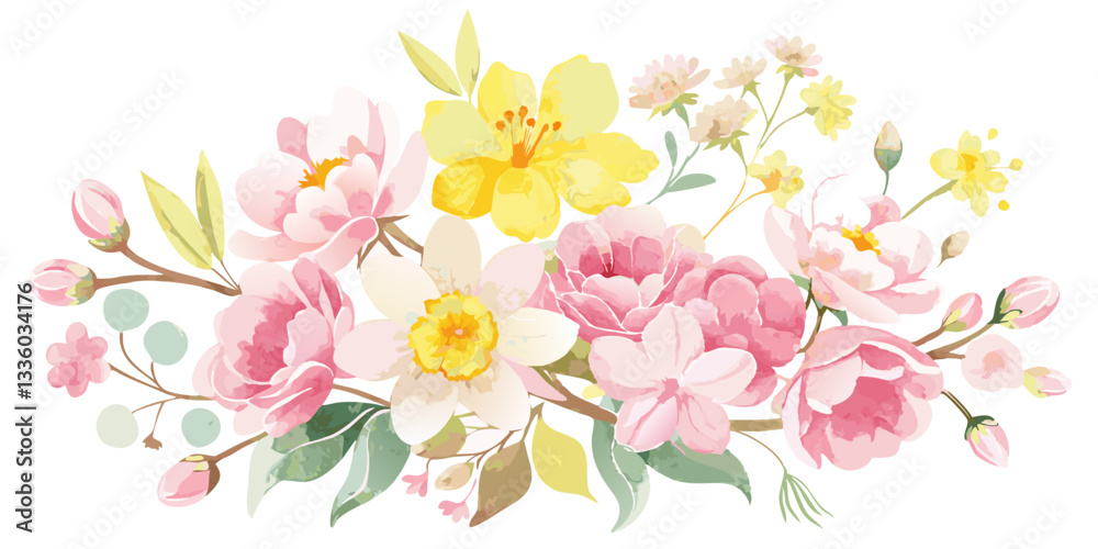 Spring flowers on white background, flower, spring, pink, blossom, flowers, nature, tree, plant, branch, cherry, bloom, blooming, beauty, floral, apple, white, petal, summer, garden, closeup, flora, b Spring flowers on white background, flower, spring, pink, blossom, flowers, nature, tree, plant, branch, cherry, bloom, blooming, beauty, floral, apple, white, petal, summer, garden, closeup, flora, b