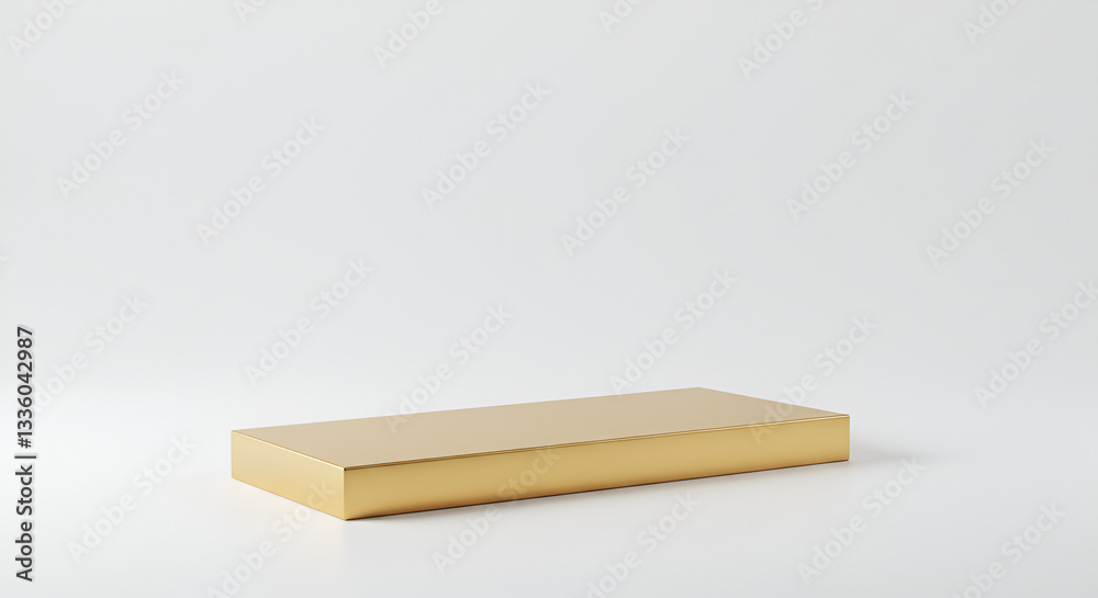 Gold podium stand flat lay isolated element. Luxury gold rectangle stage close-up object. Square minimal display podium mockup template for products and, modern, realistic, shape, minimal, pedestal,ad Gold podium stand flat lay isolated element. Luxury gold rectangle stage close-up object. Square minimal display podium mockup template for products and, modern, realistic, shape, minimal, pedestal,ad