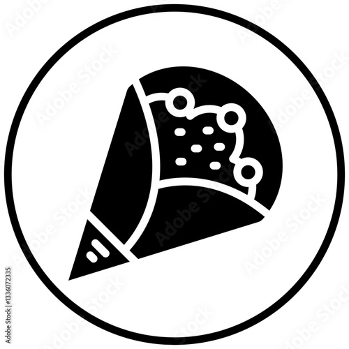 Vector Design Crepe Icon Style