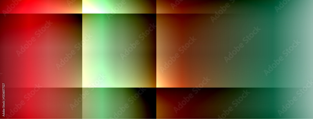 Naklejka premium Light shadow lines dynamic gradient background