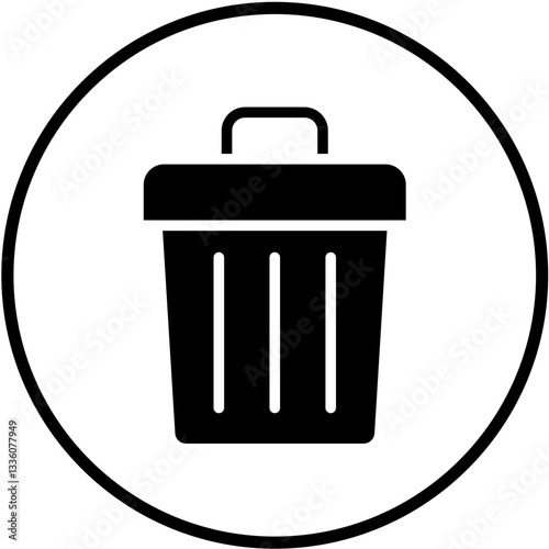 Vector Design Trash Icon Style