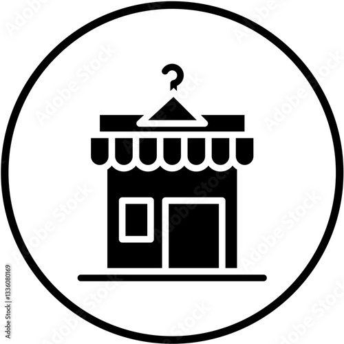 Thrift Shop Vector Design Icon Style