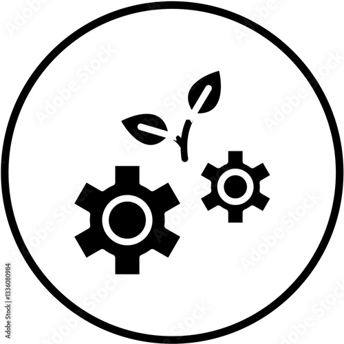 Sustainable Development Vector Design Icon Style