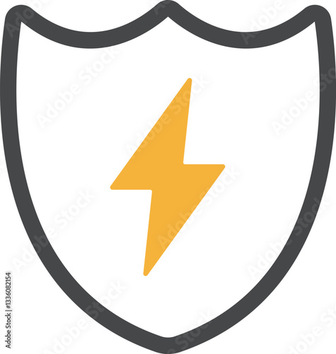静電気防止のアイコンイラスト