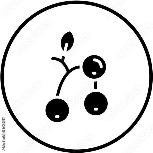 Berries Vector Design Icon Style