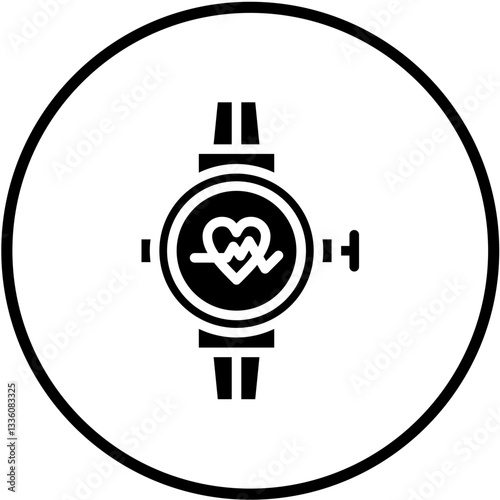 Sports Watch Vector Design Icon Style