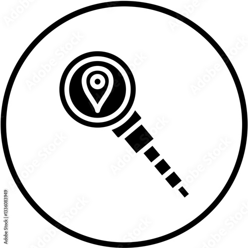 Search Vector Design Icon Style