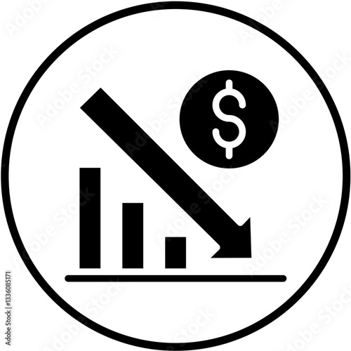 Vector Design Bankrupt Icon Style