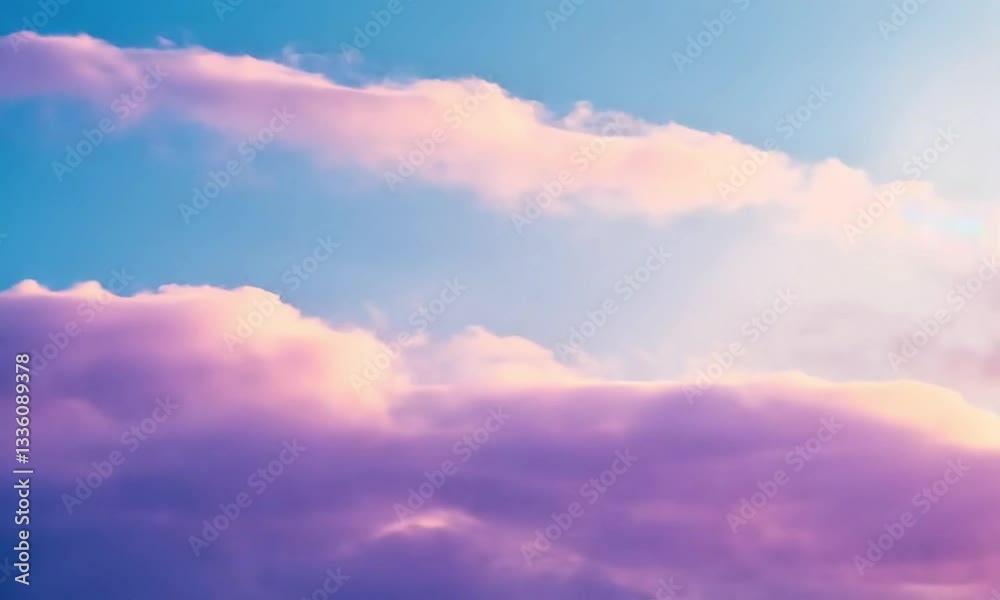 AI - Dreamy Pastel Purple Clouds Sky Background – Soft and Aesthetic Cloudscape Illustration AI - Dreamy Pastel Purple Clouds Sky Background – Soft and Aesthetic Cloudscape Illustration