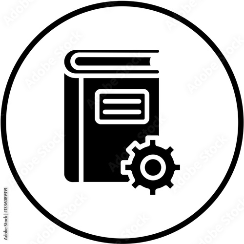 Vector Design Literary Theory Icon Style
