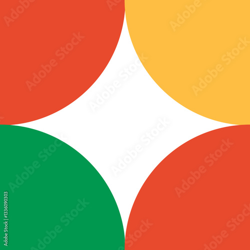 Bauhaus Geometric Illustration