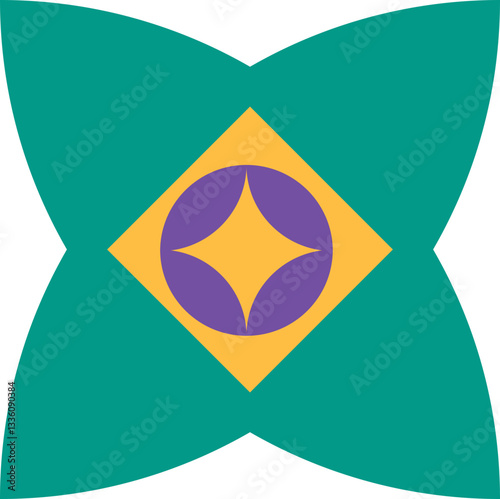 Bauhaus Geometric Illustration