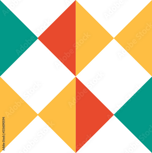 Bauhaus Geometric Illustration