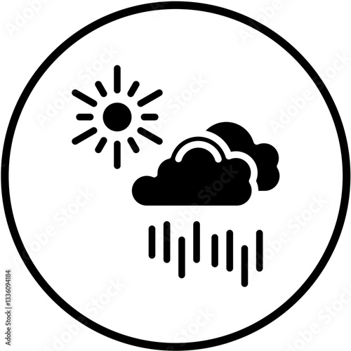 Vector Design Drizzle Icon Style