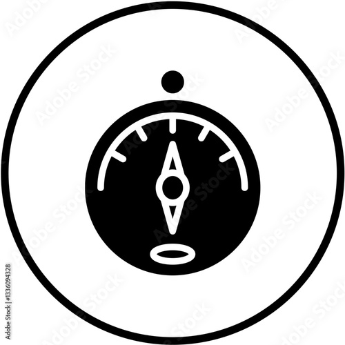 Vector Design Barometer Icon Style