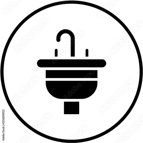 Vector Design Sink Icon Style