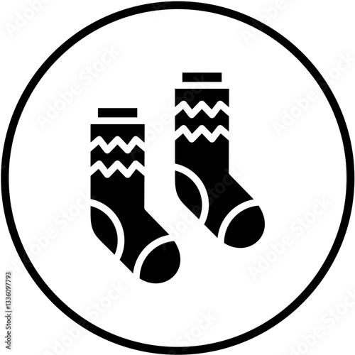Vector Design Socks Icon Style