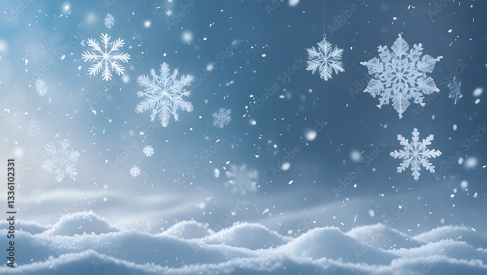 blue christmas background with snowflakes blue christmas background with snowflakes