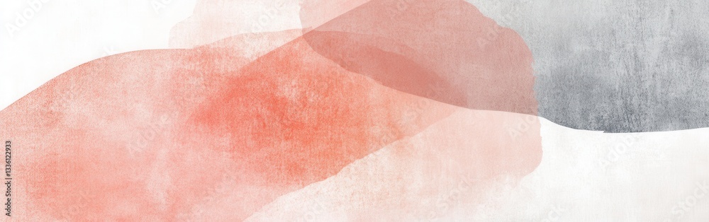 Fototapeta premium Gradient patterns in minimalist pencil strokes creating an artistic balance of colors and texture on a neutral background