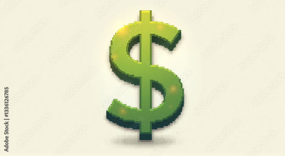 Obraz premium green dollar sign, dollar, sign, money, currency, symbol, business, finance, 3d, green, wealth, cash, icon, bank, dollar sign, banking, investment, usa, illustration, financial, market, economy, succe