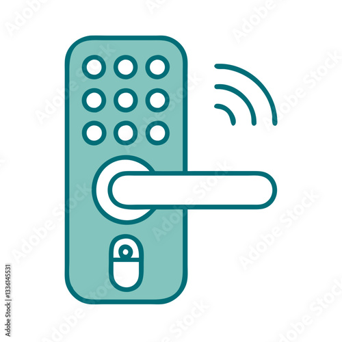 Smart Door Lock Icon