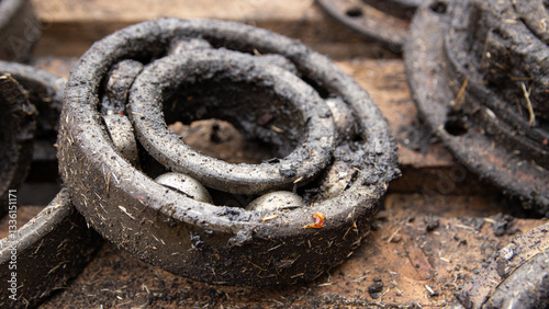 car bearing that needs replacing