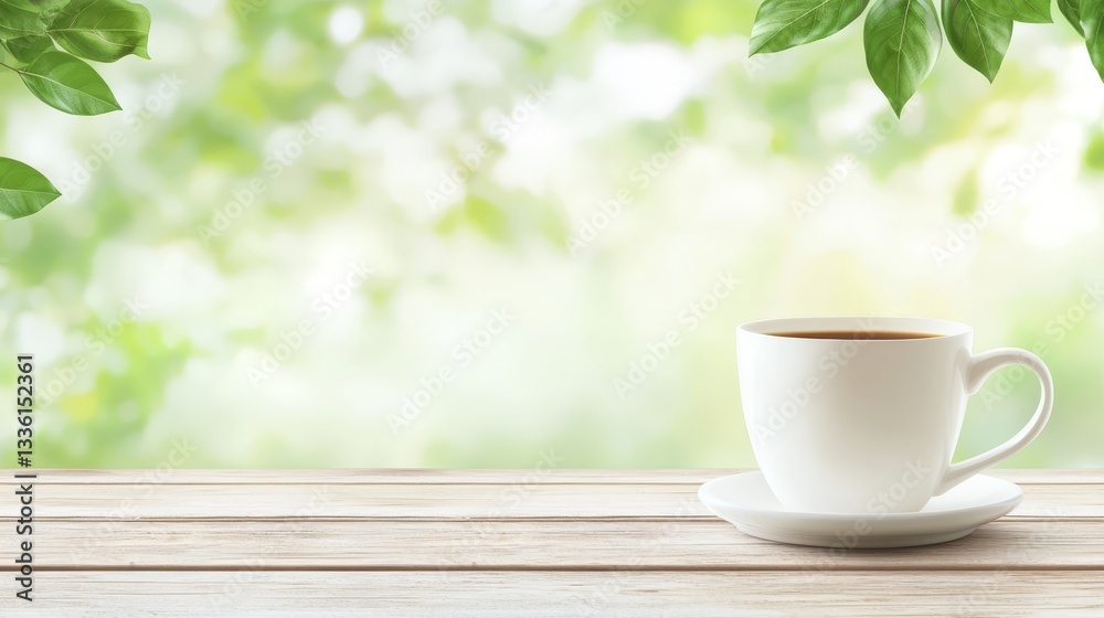 Steaming cup of coffee on rustic wooden table cozy morning brew aromatic Steaming cup of coffee on rustic wooden table cozy morning brew aromatic
