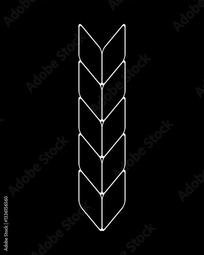 Outline Number "One" Minimalist vectors. This design is suitable for t-shirt, gamer, sports, construction, architecture, baseball, basketball, motorsport, sports car, motocross, etc.