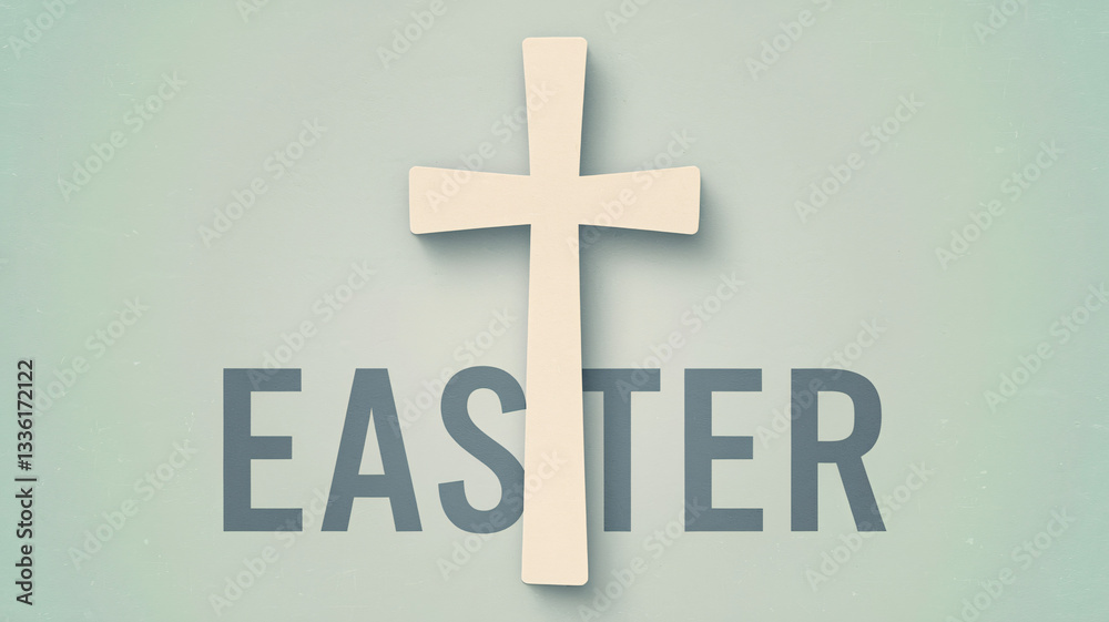 Fototapeta premium Easter Cross