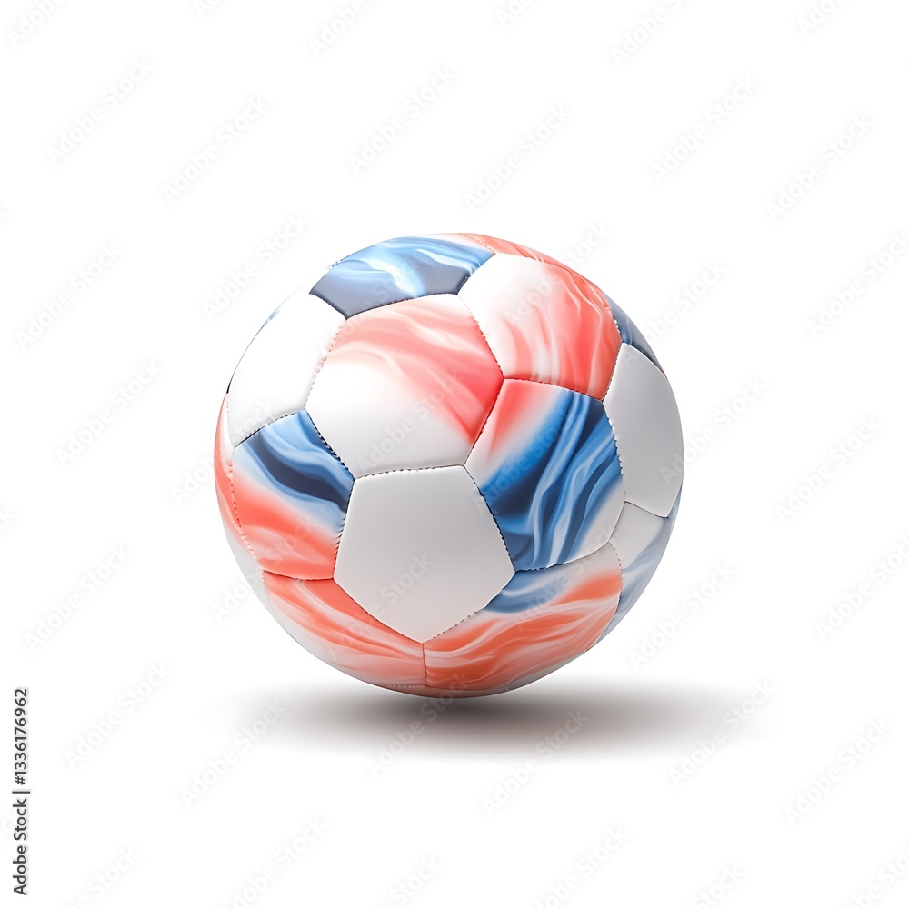Obraz premium Soccer ball football soccer isolated on white background 