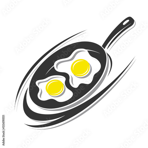  fried egg in a frying pan