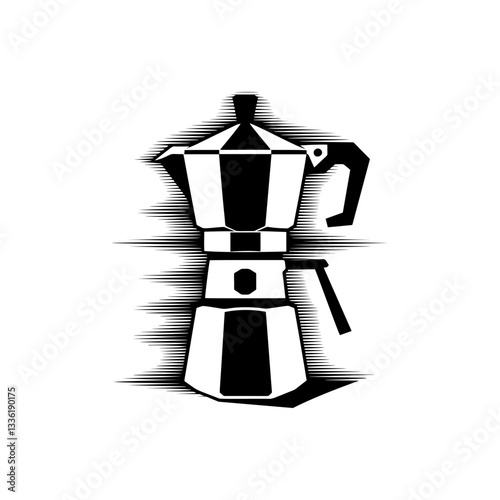 coffee maker vector illustration