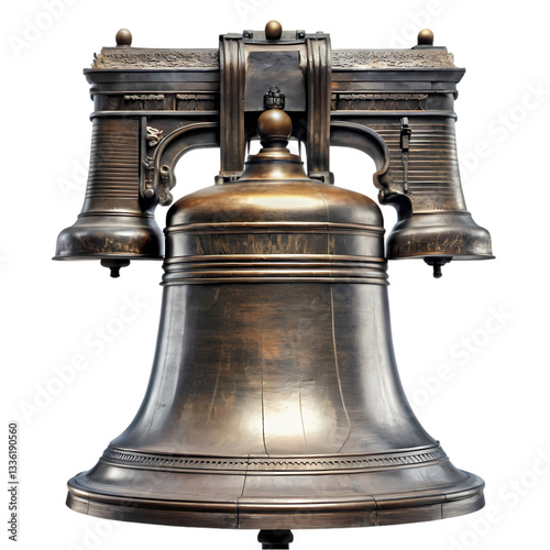 Liberty Bell: History, Image, Facts on transparent background