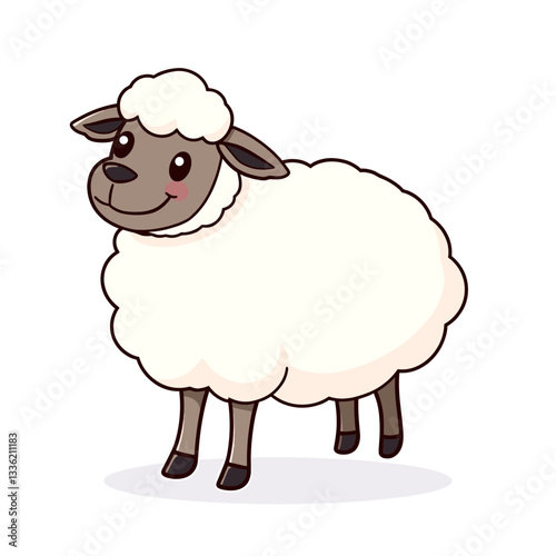 Smiling Sheep on the Side