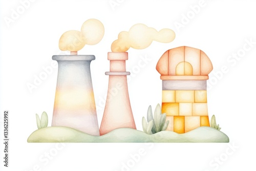 A scene of crude oil being pumped into a reactor, showcasing the industrial process of energy production.