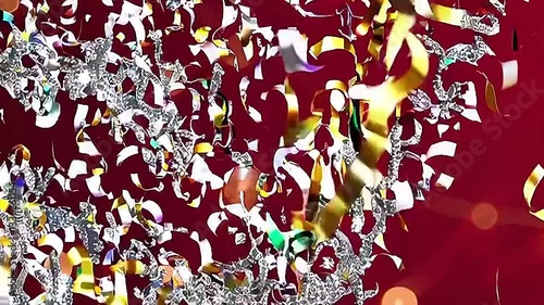 colorful confetti background