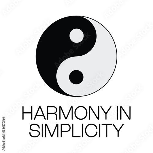 Harmony in Simplicity T Shirt Design