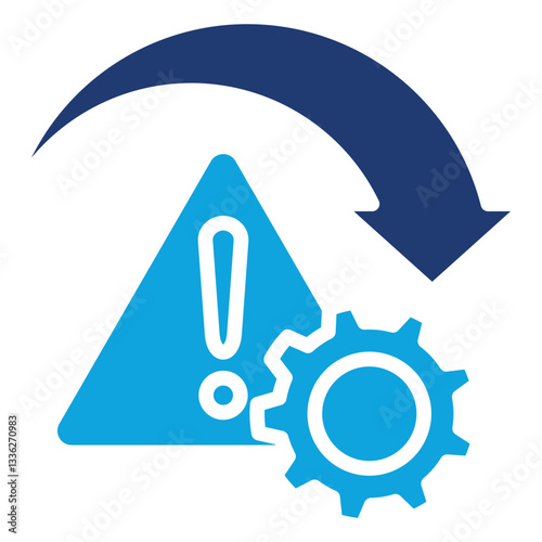 Risk glyph color icon