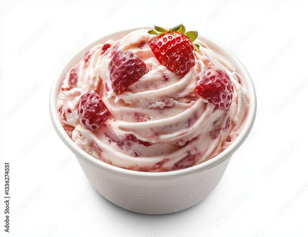 strawberry ice cream