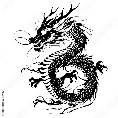 chinese dragon tattoo