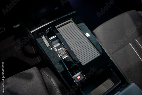 Car interior central controler, automatic gearshift
