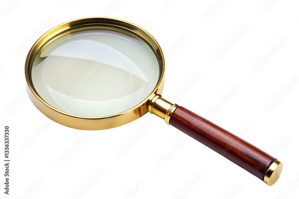 Magnifying glasses reveal hidden fine print Magnifying glasses reveal hidden fine print