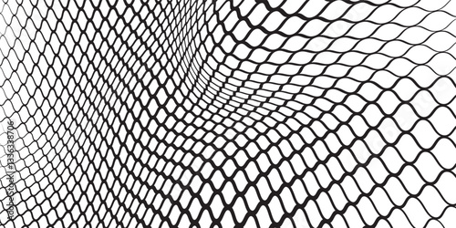 Mesh texture for fishing nets. Seamless pattern for sportswear or soccer goal, volleyball net, basketball modern net